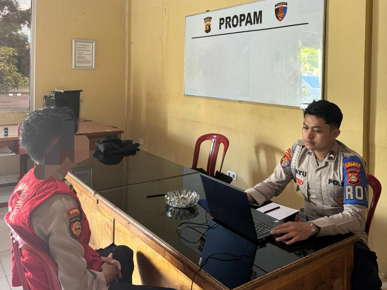 Oknum Anggota Polsek Pedamaran OKI Terlibat Penyalahgunaan Narkoba Jenis Sabu