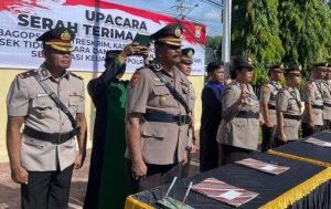 Kapolresta Tikep Pimpin Sertijab Pejabat dan Kapolsek, Jufri Dukomalamo Jabat Kabag Ops Polresta Tikep