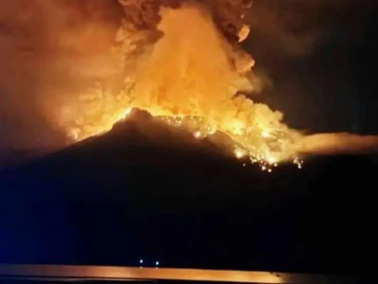 PVMBG: Gunung Ruang Erupsi, Masyarakat Diminta Waspada