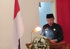 Jufri Muhammad Hadiri Rapat Paripurna Ke-4 Masa Persidangan I Thn. 2024 Tentang Peningkatan Transparansi Pemerintahan Halmahera Barat