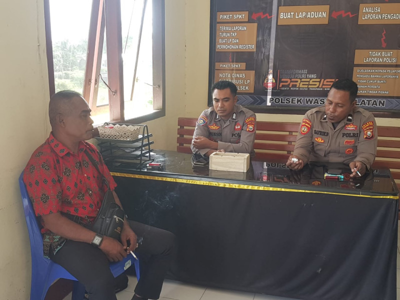 Kepala Desa Bukutio Kecamatan Wasile Selatan Haltim Dipolisikan atas Tindakan Kekerasan terhadap Wartawan