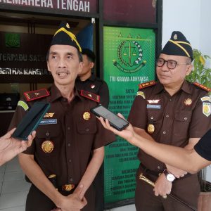 Kunjungan Kerja KEJATI Maluku Utara Herry Ahmad Pribadi SH MH di Kantor Kejari Halmahera Tengah 