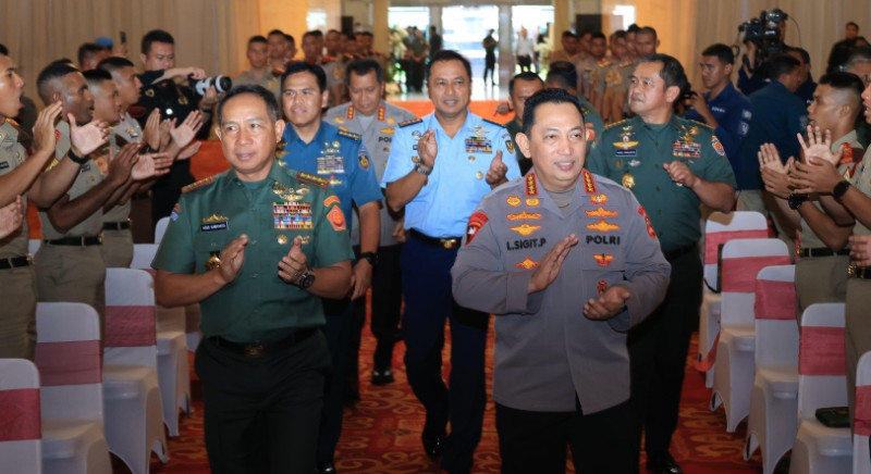 Pesan Kapolri dan Panglima TNI untuk Calon Perwira TNI-Polri: Menjadi Perwira Presisi dan TNI Prima