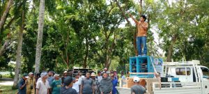 Demo di Kantor Bupati Halmahera Barat, Diduga Peserta Mabuk Miras