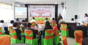 Bawaslu Halbar Sosialisasi Tatap Muka Bersama OKP, Tokoh Agama, dan Tokoh Masyarakat dalam Pengawasan Pemuktahiran Data Pemilih