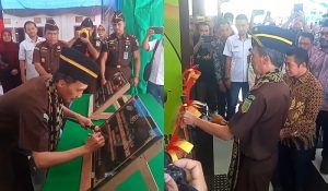 KEJATI Maluku Utara Herry Ahmad Pribadi SH MH Resmikan Kantor Kejari Halmahera Timur