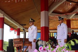 Bupati Jems Uang Pimpin Upacara HUT RI ke-79, Refleksi Kebangsaan dan Semangat Gotong Royong