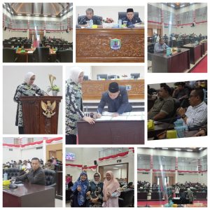 Rapat Paripurna Ketua DPRD Kota Binjai Periode 2024-2029