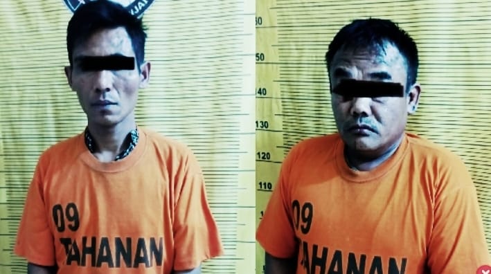 Dua Orang Terduga Bandar Narkoba Coba Lari Saat Mau di Ringkus