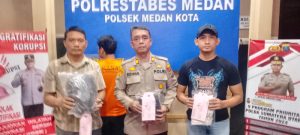 Tekab Polsek Medan Kota Tembak Residivis Pencuri Motor Yamaha NMax