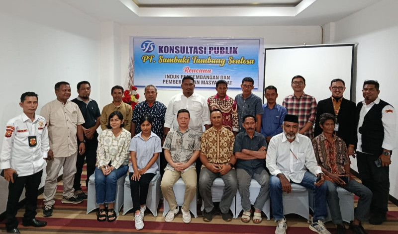 PT STS Serap Aspirasi Warga Lingkar Tambang Lewat Konsultasi Publik RI PPM 2026–2030